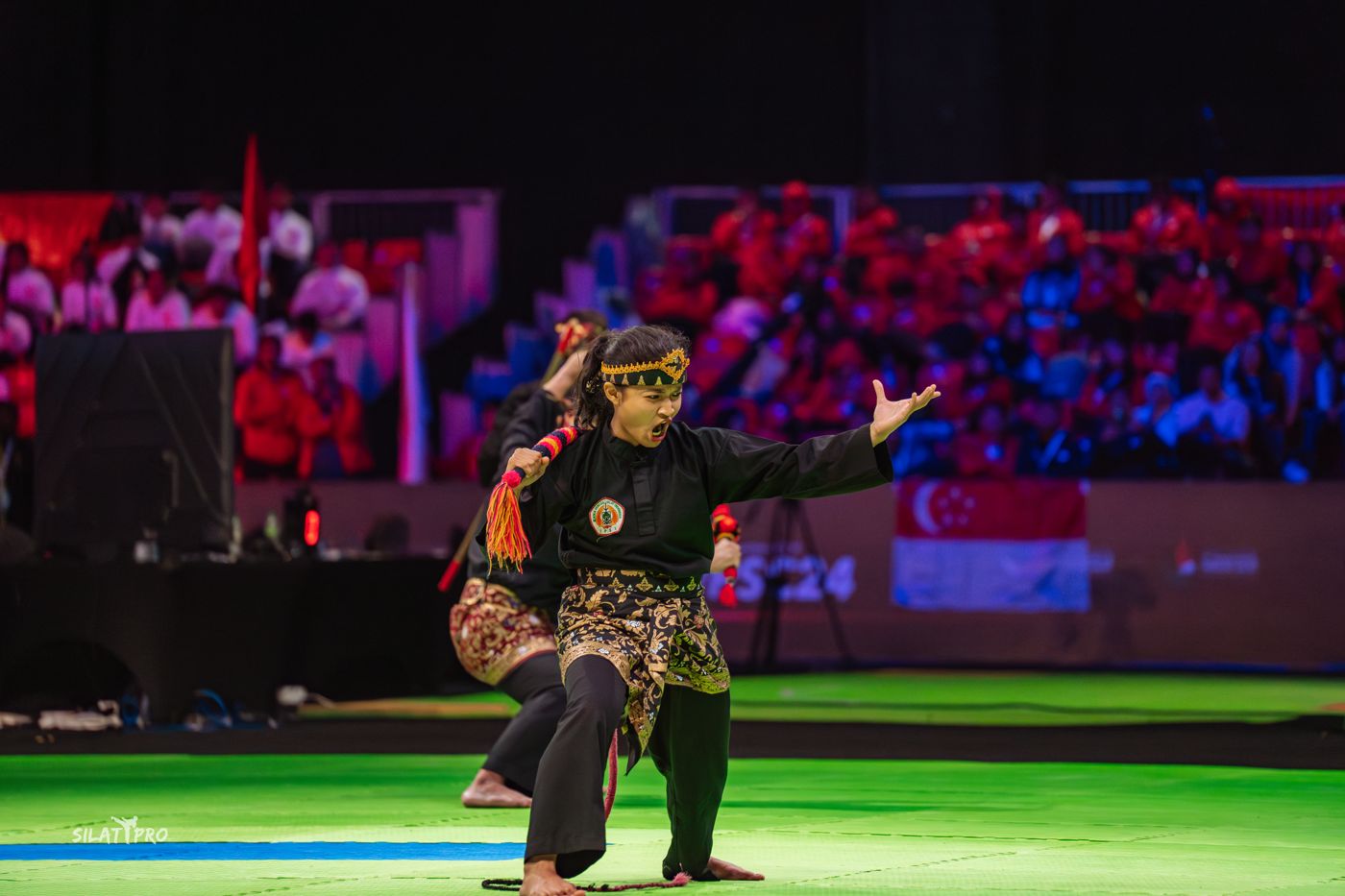 Pencak Silat wedstrijd
